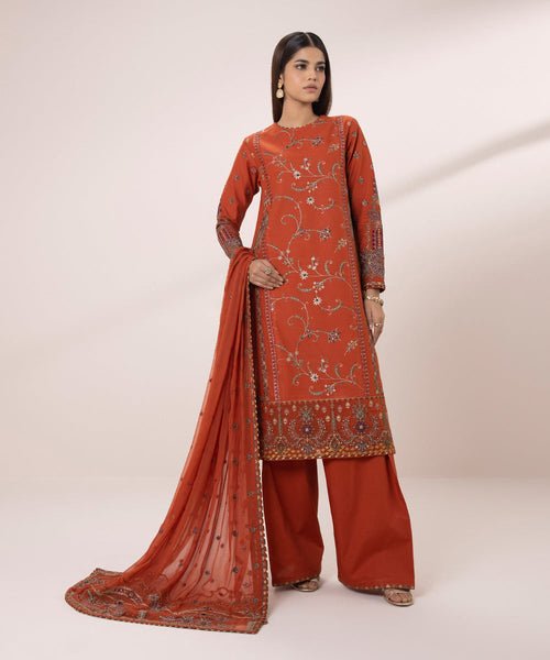 Copper Glow Unstitched Cambric Ensemble